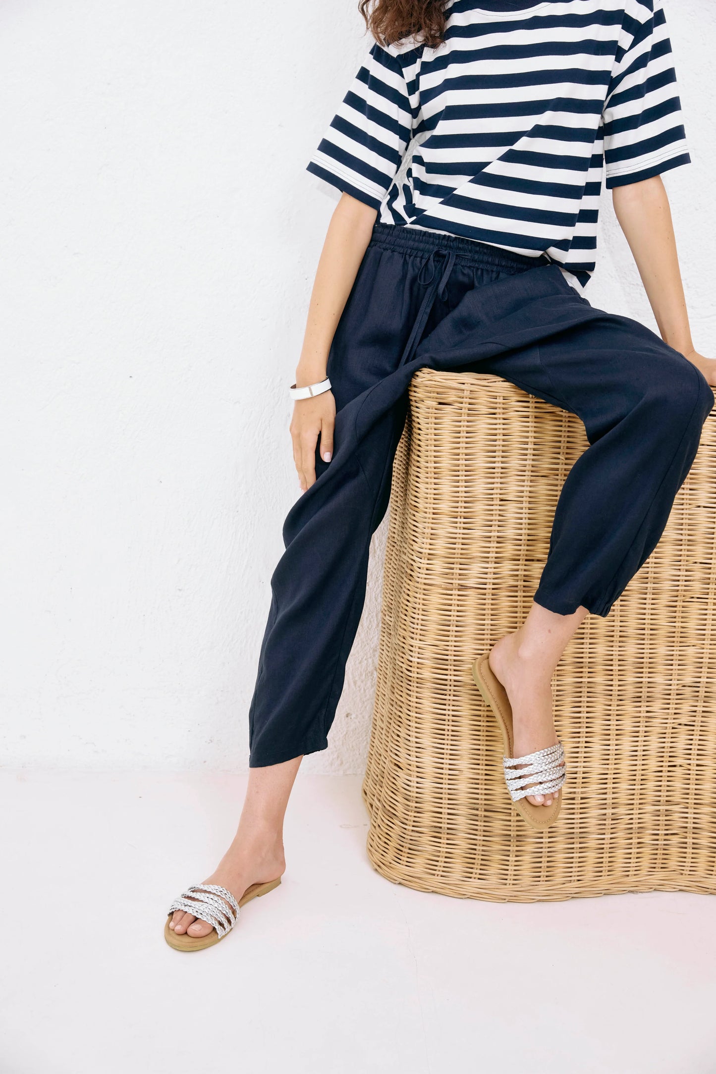 Relaxed Pant - Eb & Ive - Navy