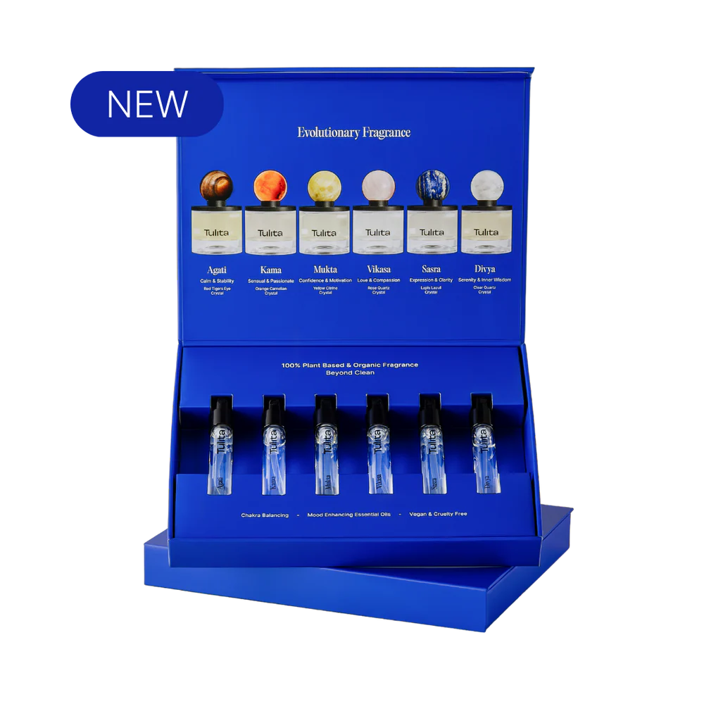 Tulita Discovery Set - Receive a $30 Gift Voucher with purchase  towards a full size Tulita Perfume with ELM.
