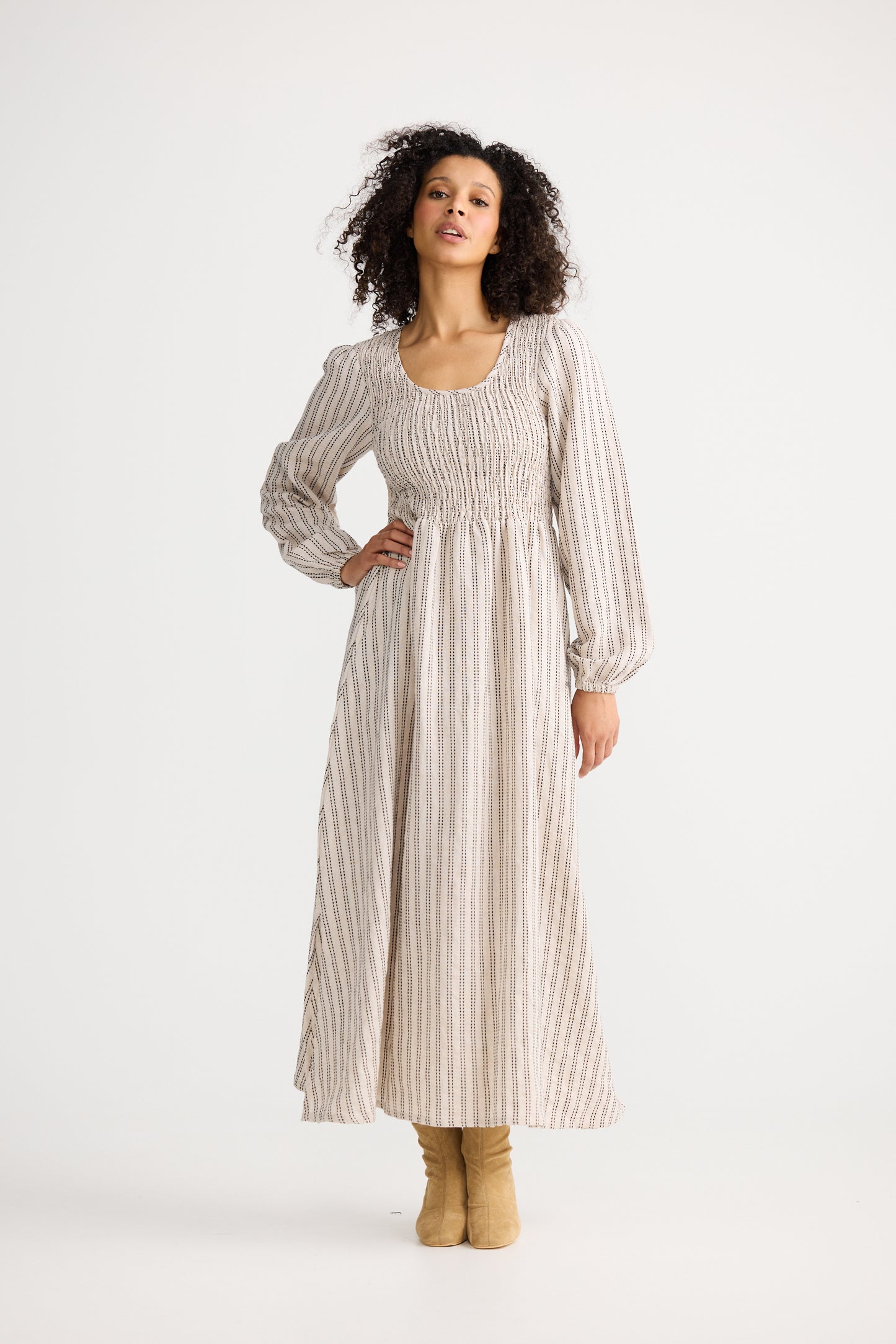 Francisco Dress  | Natural Stitch