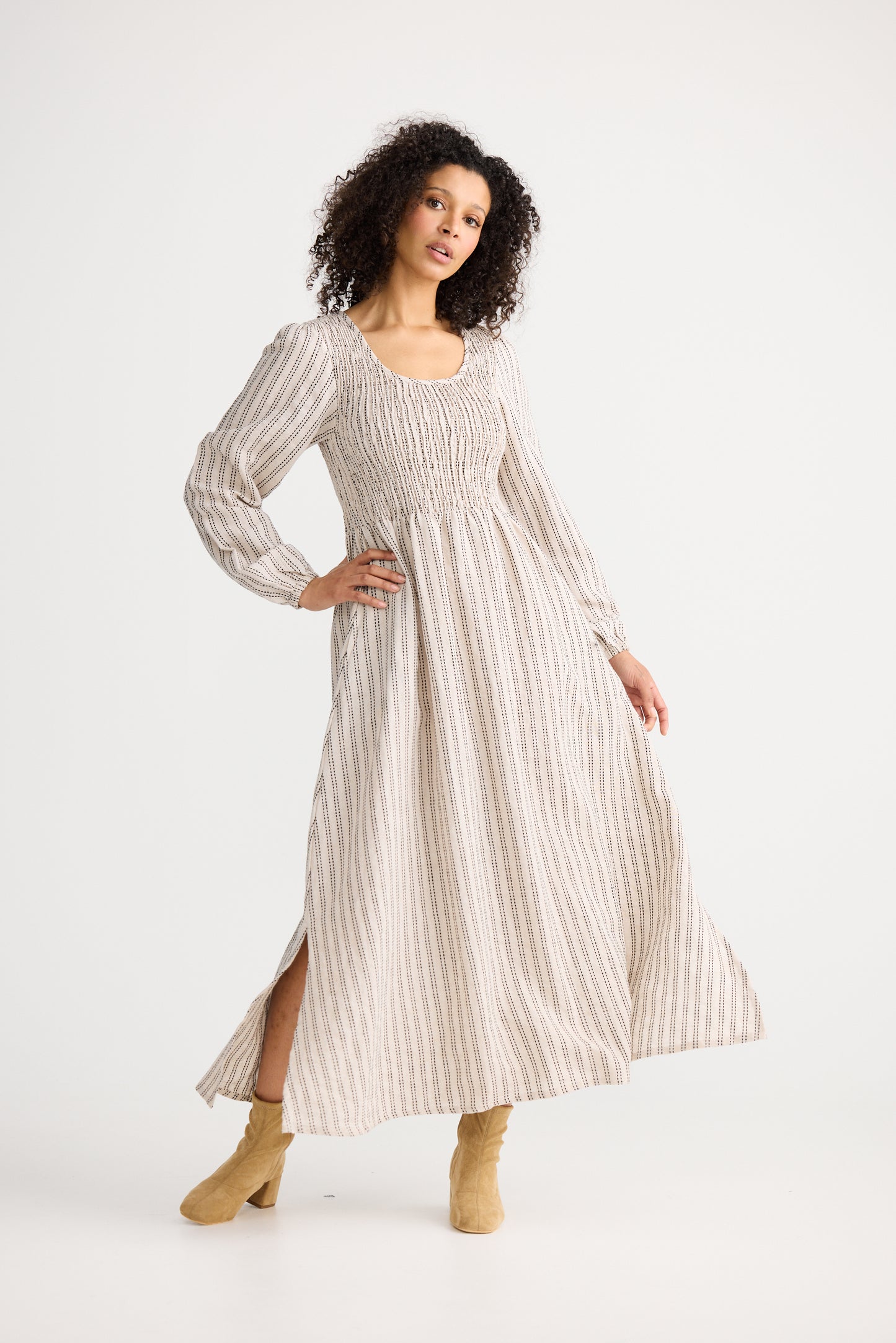 Francisco Dress  | Natural Stitch