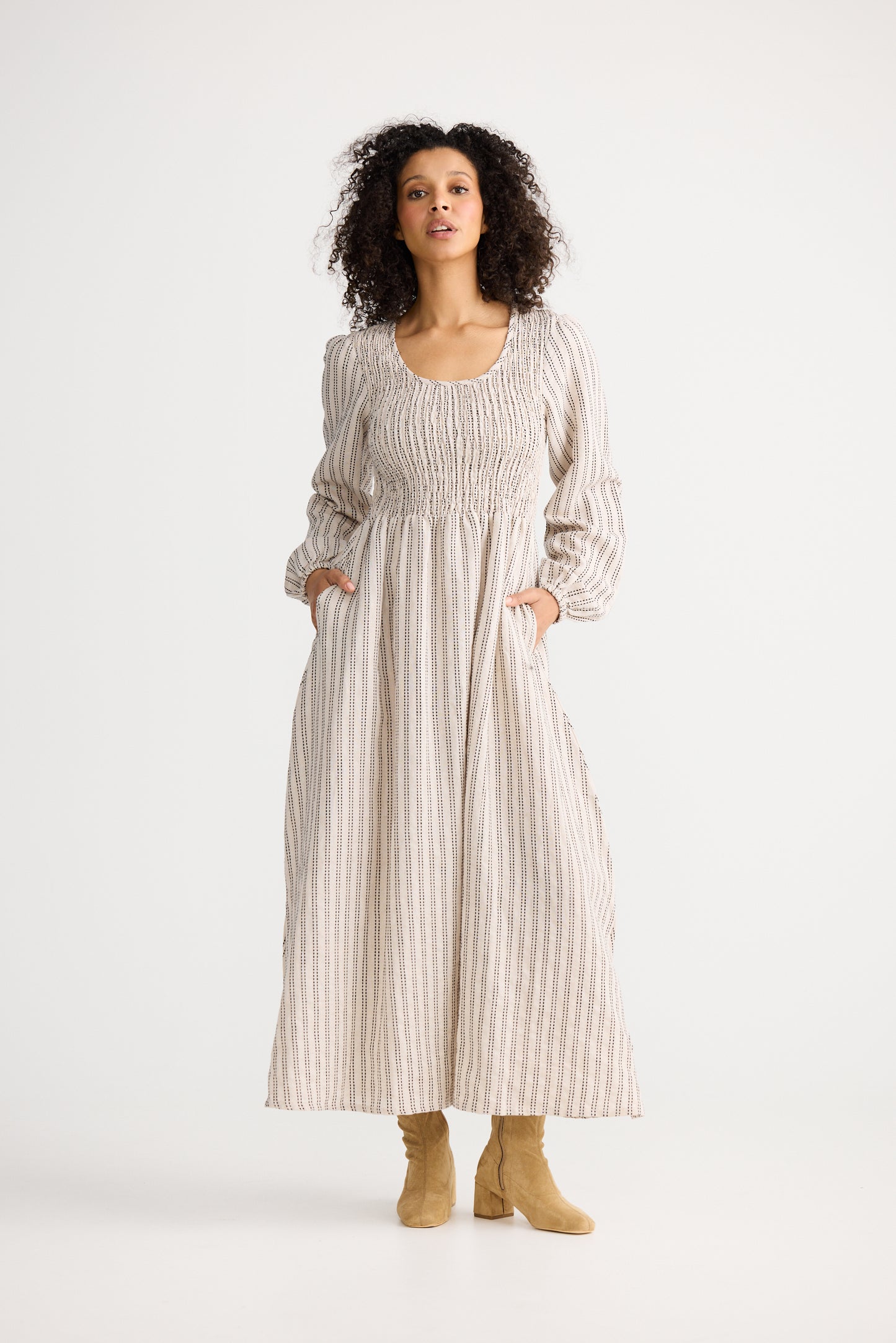 Francisco Dress  | Natural Stitch