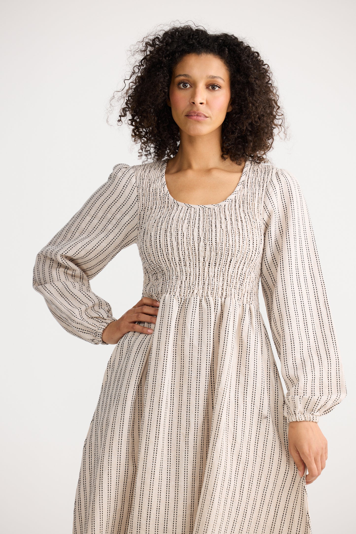 Francisco Dress  | Natural Stitch