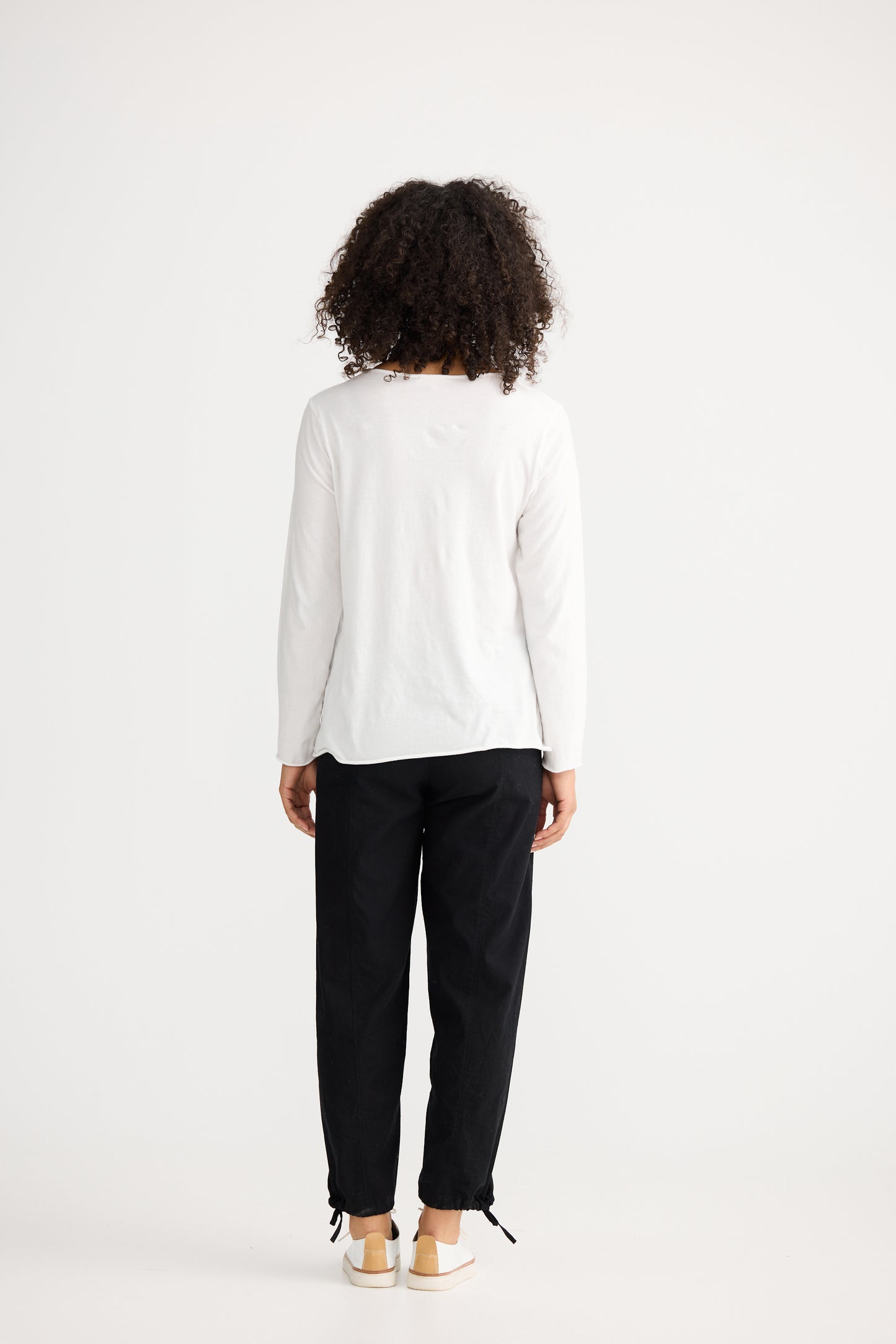 Kasai Long Sleeve Tee | Ivory