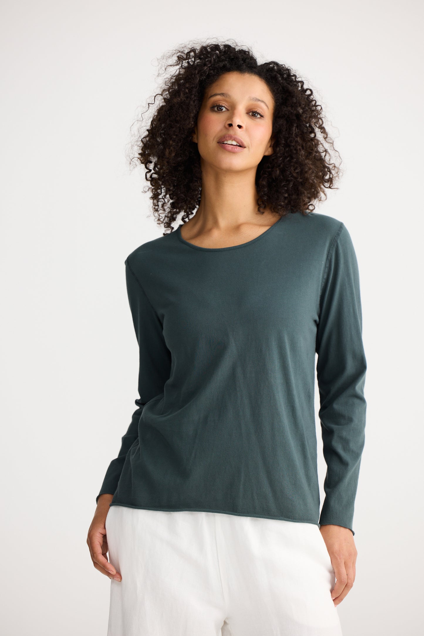 Kasai Long Sleeve Tee | Slate