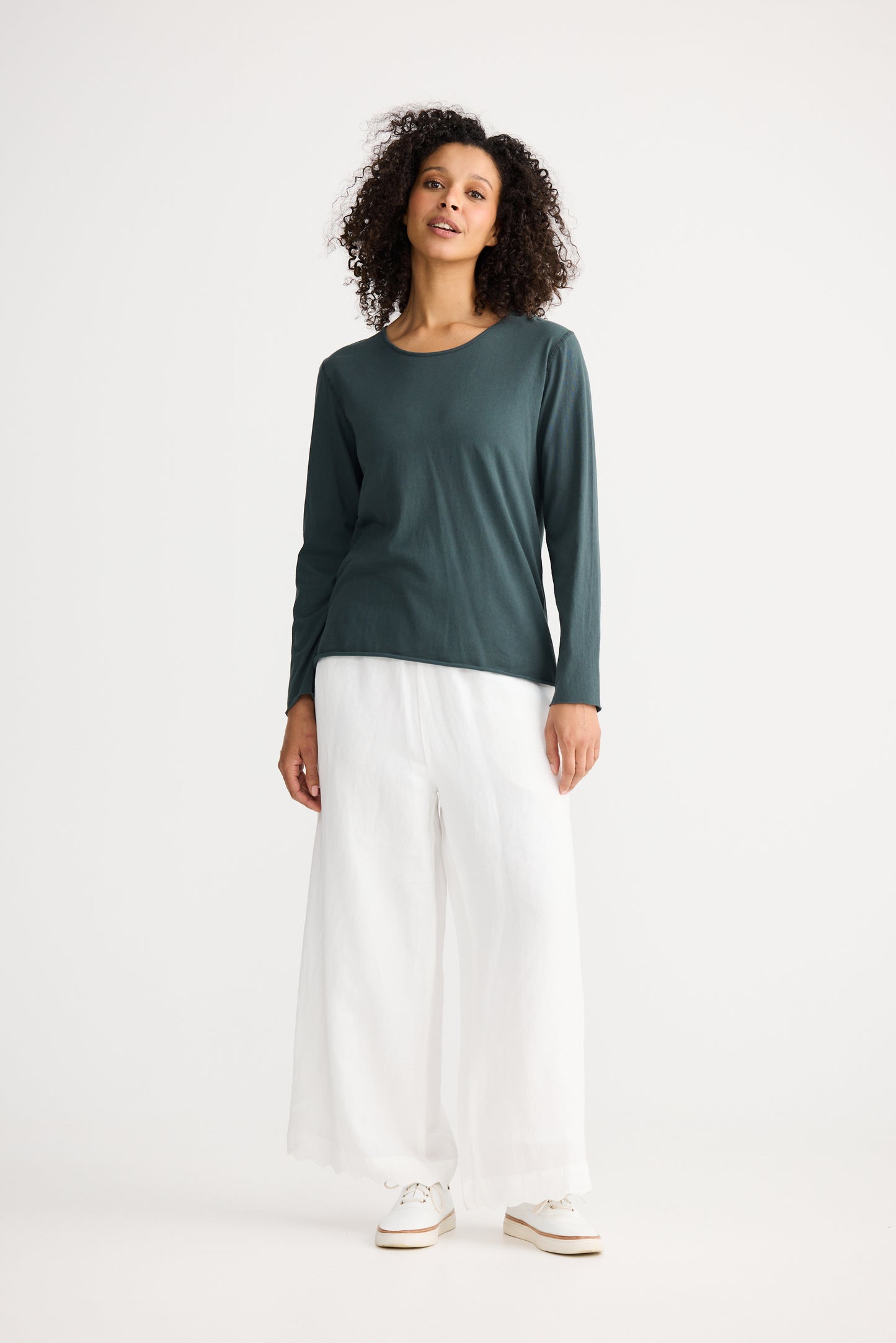 Kasai Long Sleeve Tee | Slate
