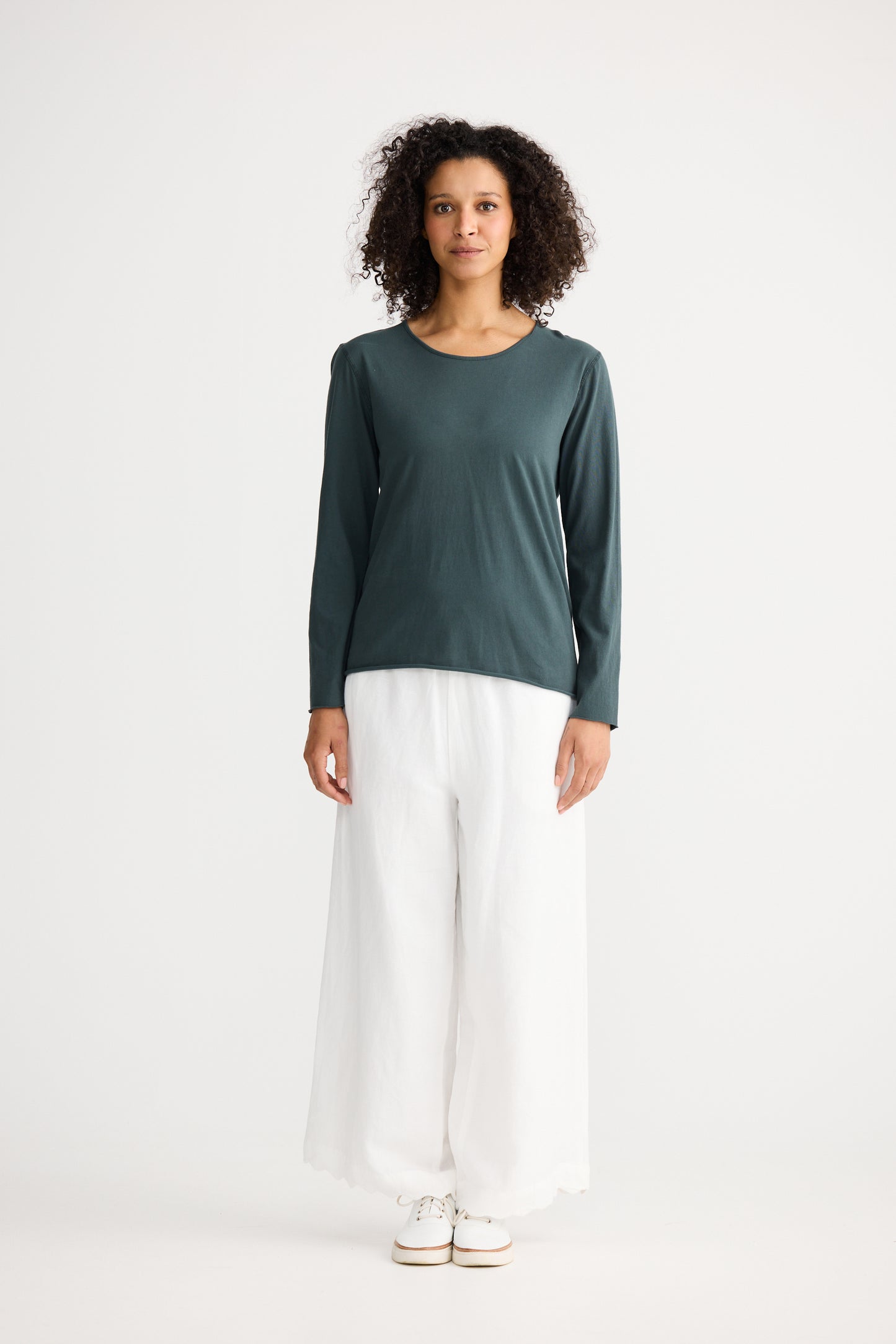 Kasai Long Sleeve Tee | Slate