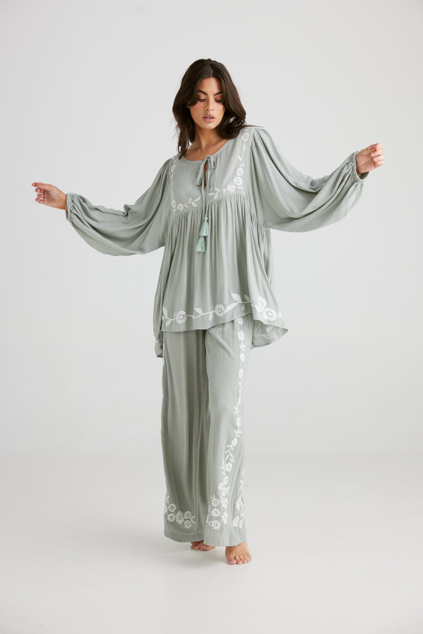 Dreamcatcher Tunic - Sage