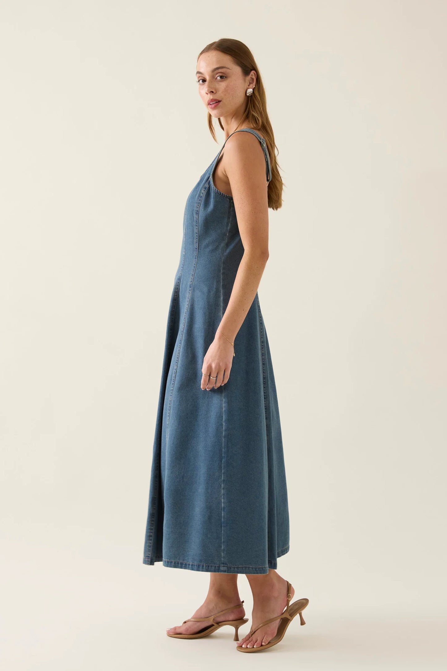 Sofie Denim Tank Dress - Drift
