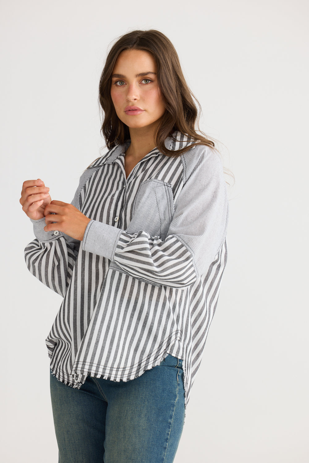 Yellowstone Shirt - Black Stripe