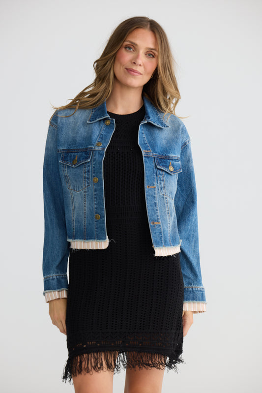 Riverstone Jacket - Mid Blue Wash