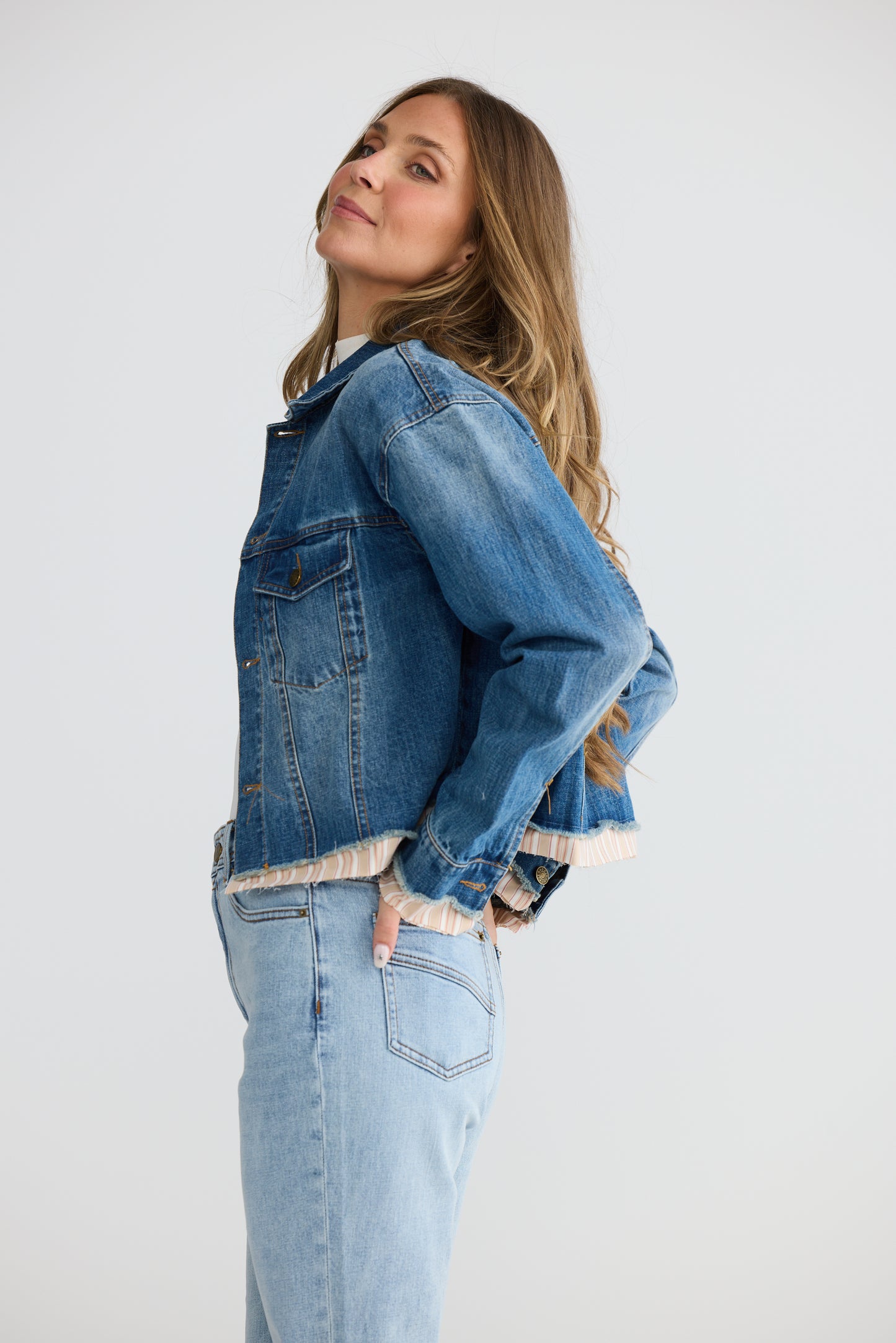 Riverstone Jacket - Mid Blue Wash