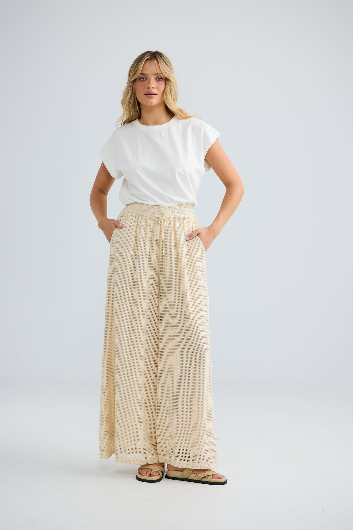 Freedom Pants | Natural Stripe