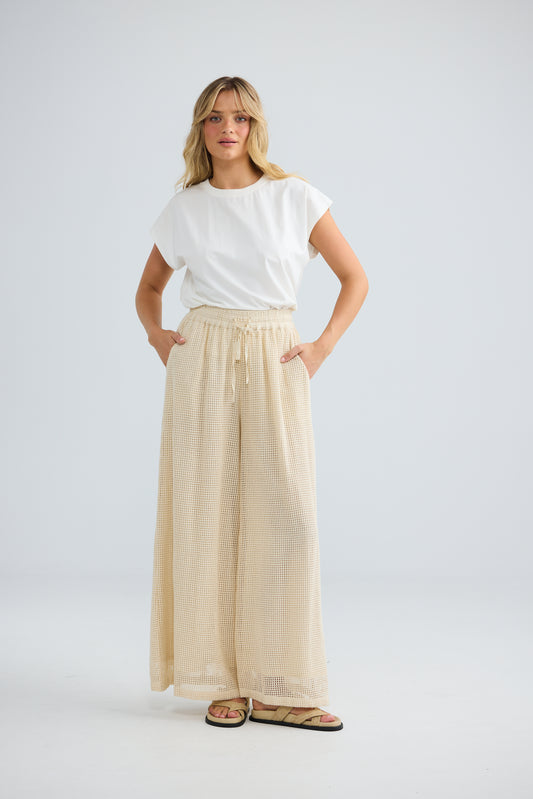 Freedom Pants | Natural Stripe