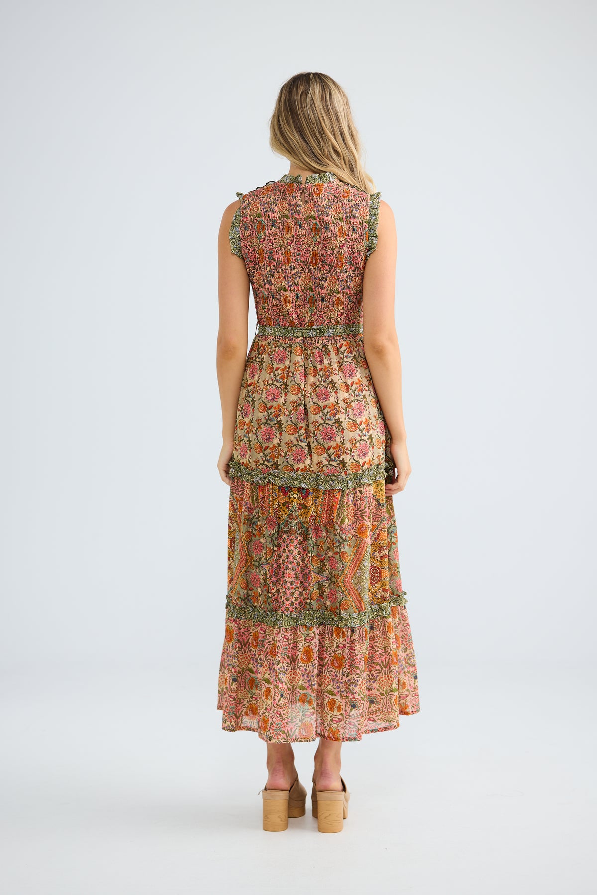 Juniper Dress in Meadow Weave