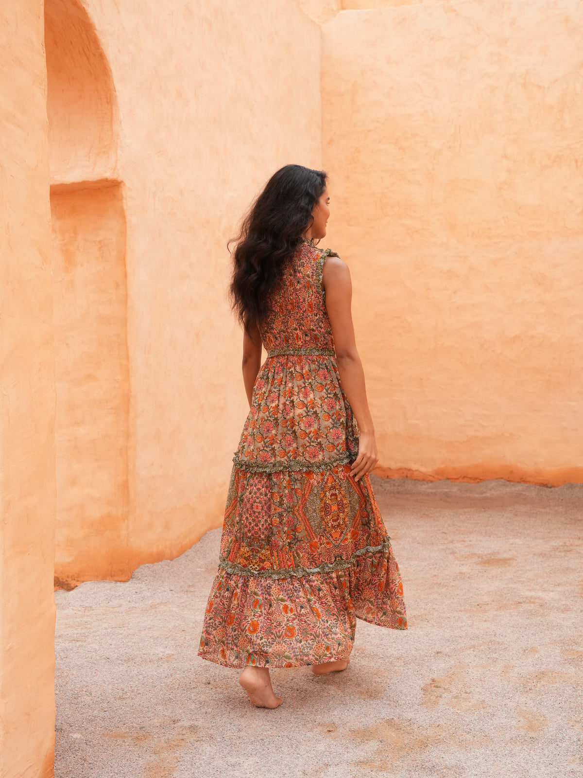 Juniper Dress in Meadow Weave