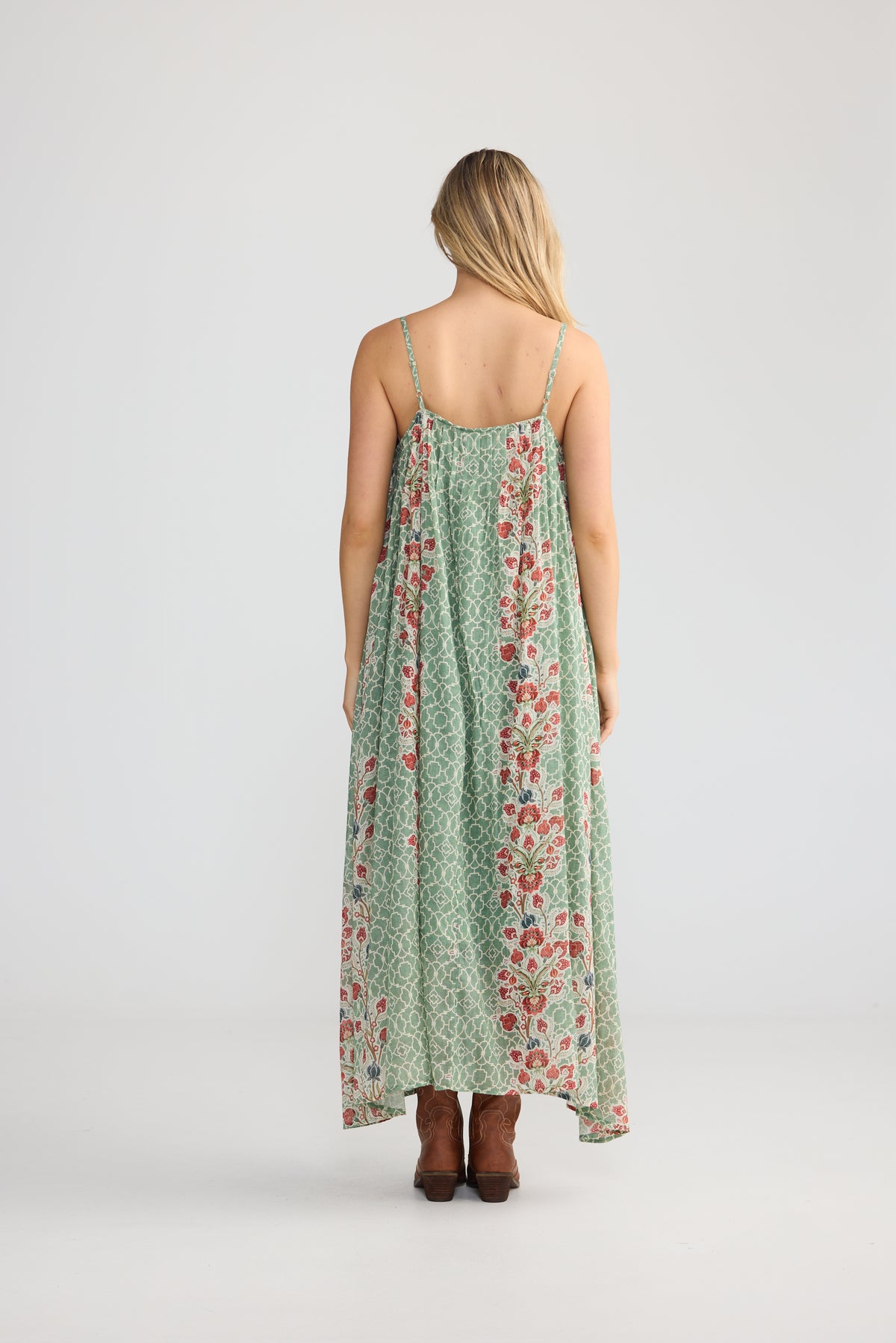 Noema Dress in Roaming Vine