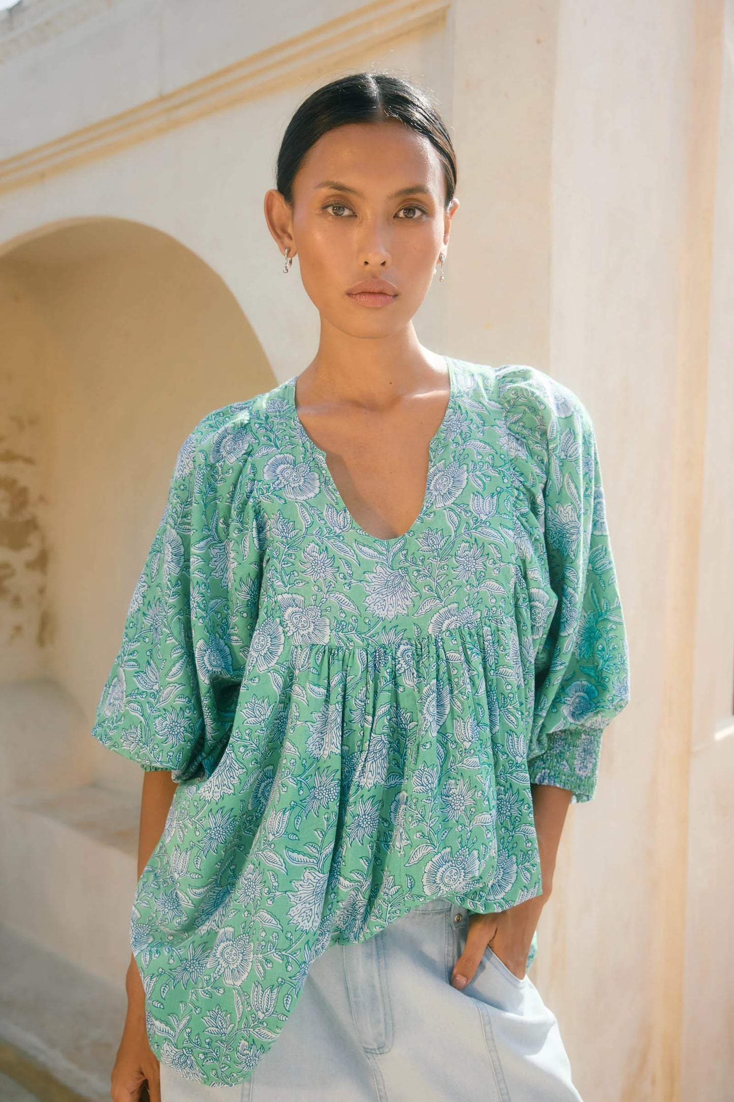 Wilma Top - Green
