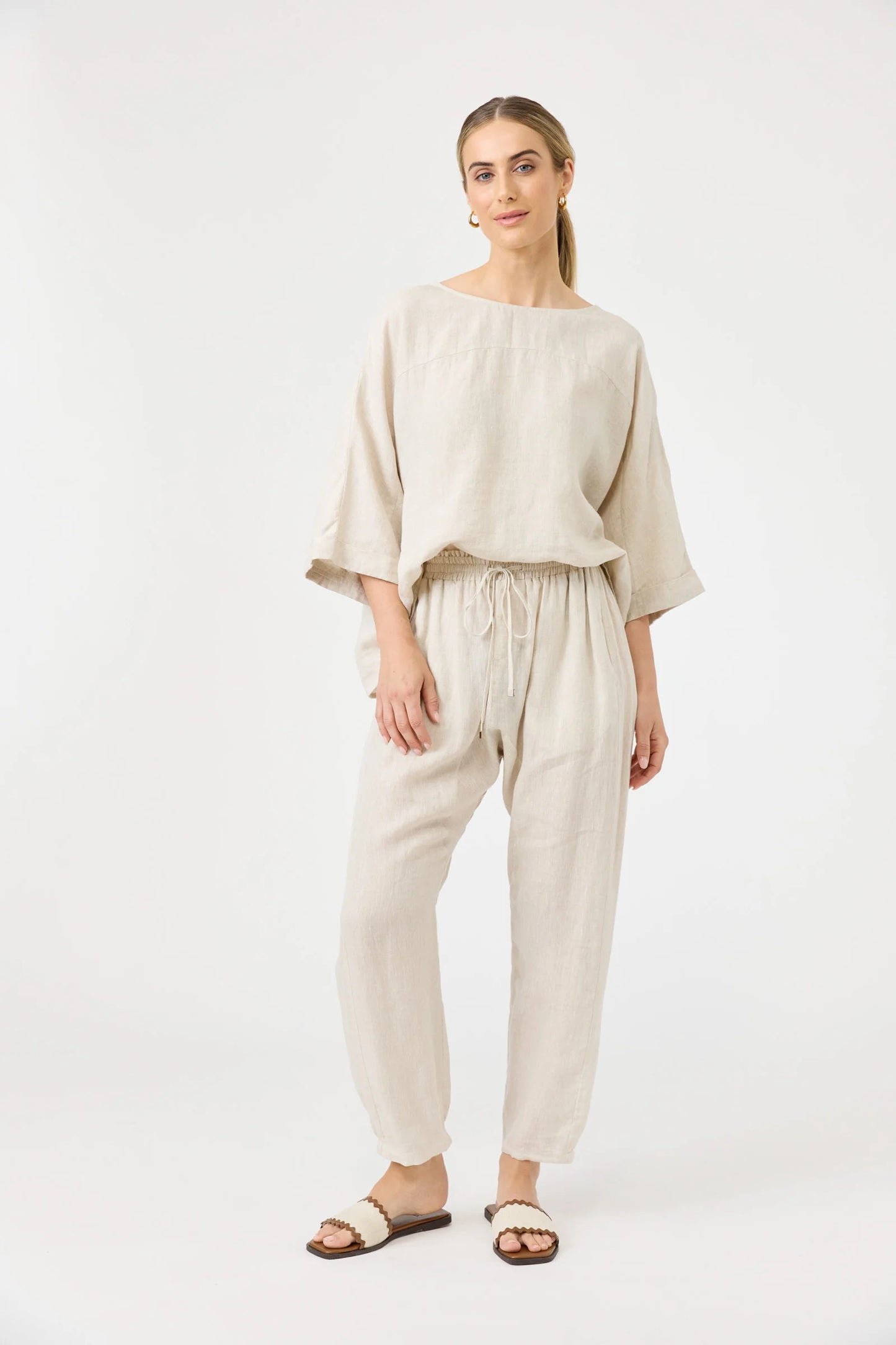 Relaxed Pant - Eb & Ive - Tusk