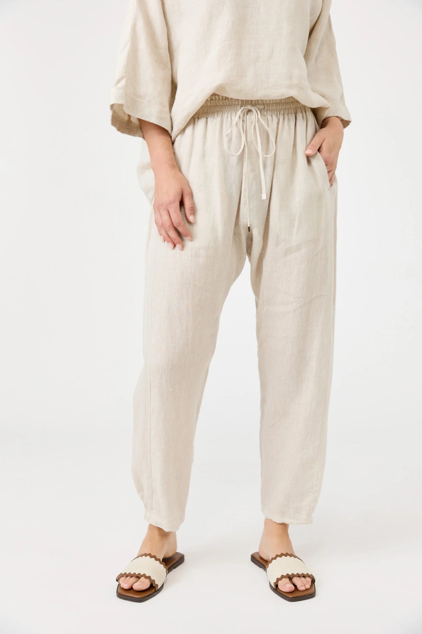 Relaxed Pant - Eb & Ive - Tusk