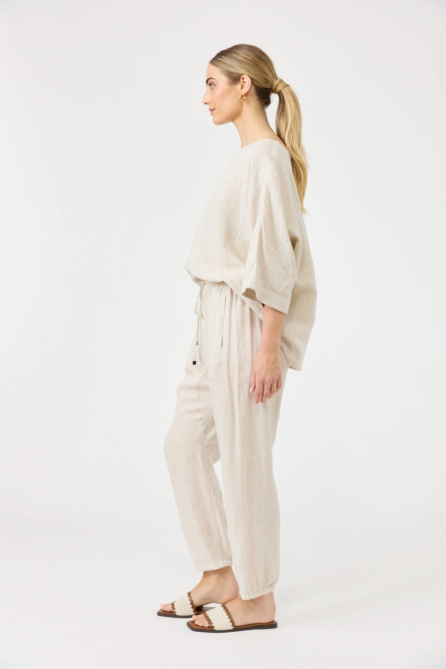 Relaxed Pant - Eb & Ive - Tusk