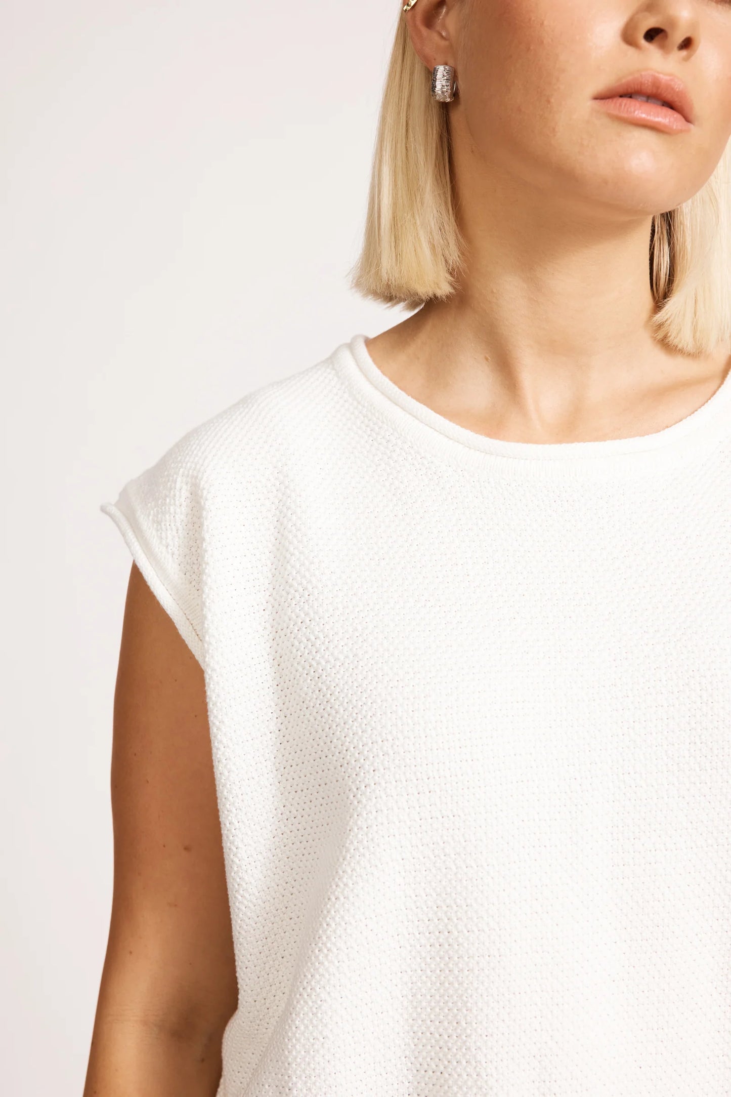 Artemis Sleeveless Knit Top