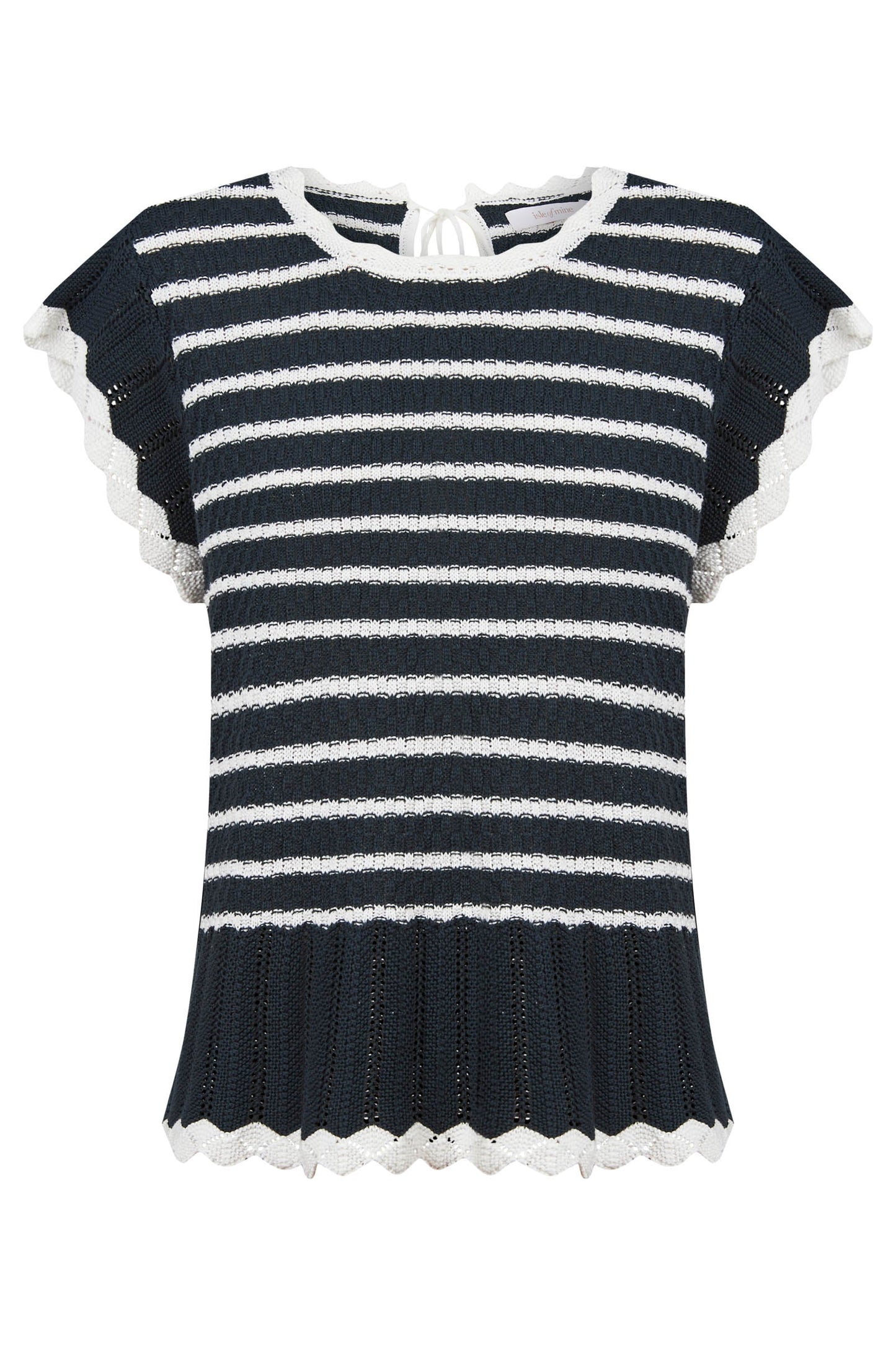 Ida Knit Top - Navy