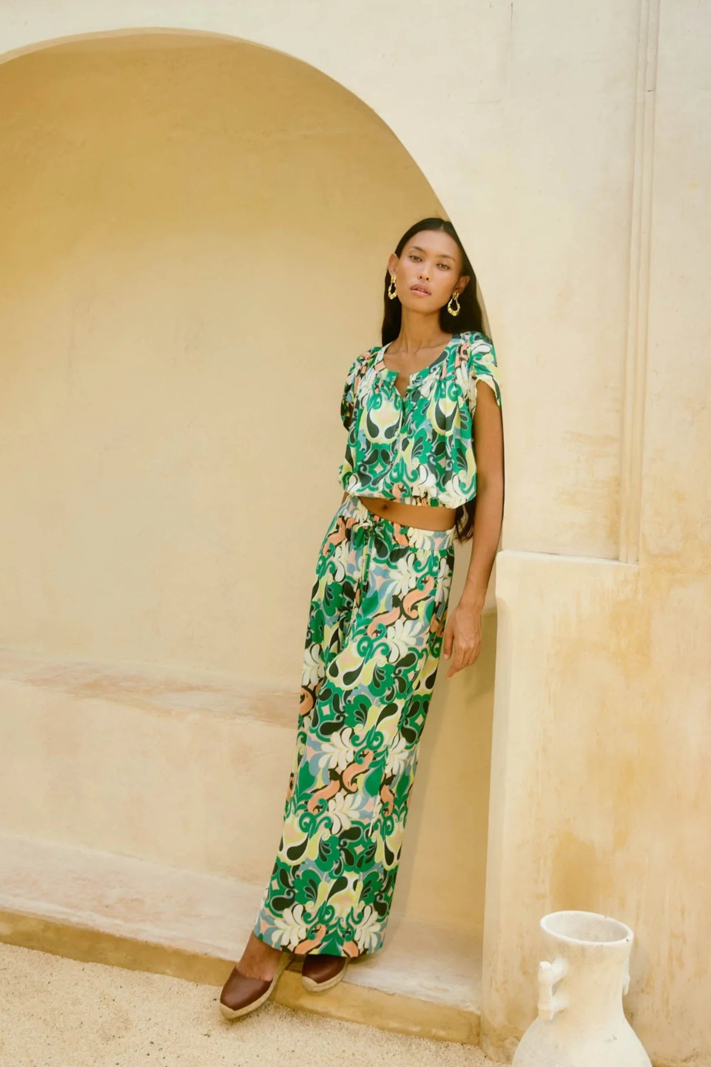 Aurora Pants - Paisley