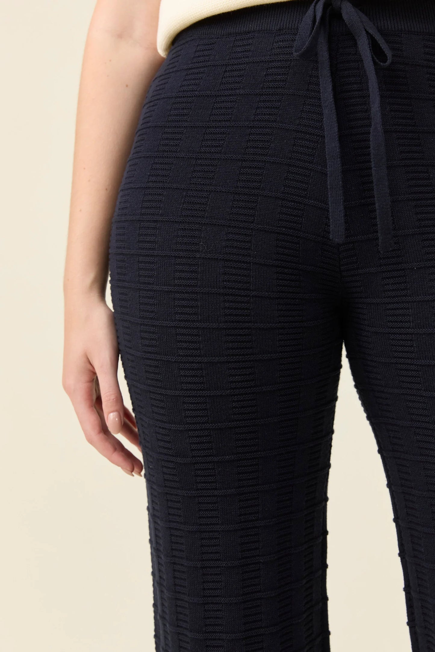 Sadie Knit Pants | Navy