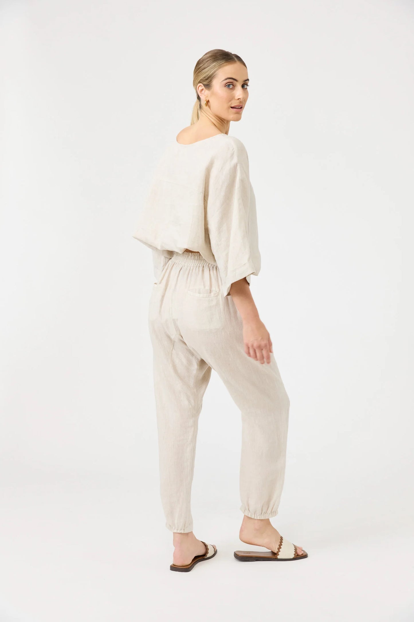 Relaxed Pant - Eb & Ive - Tusk